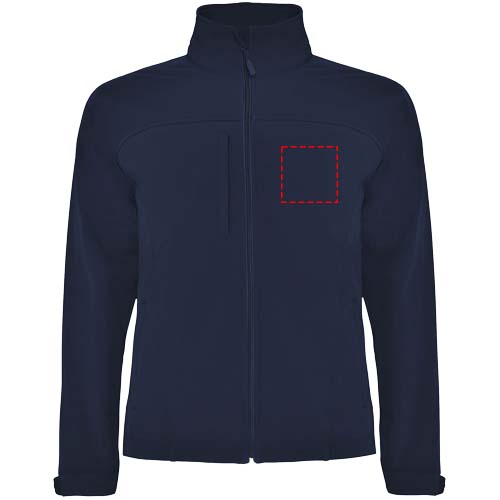 Rudolph unisex softshell jack